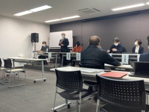 ①静岡支部会　校長先生ご挨拶